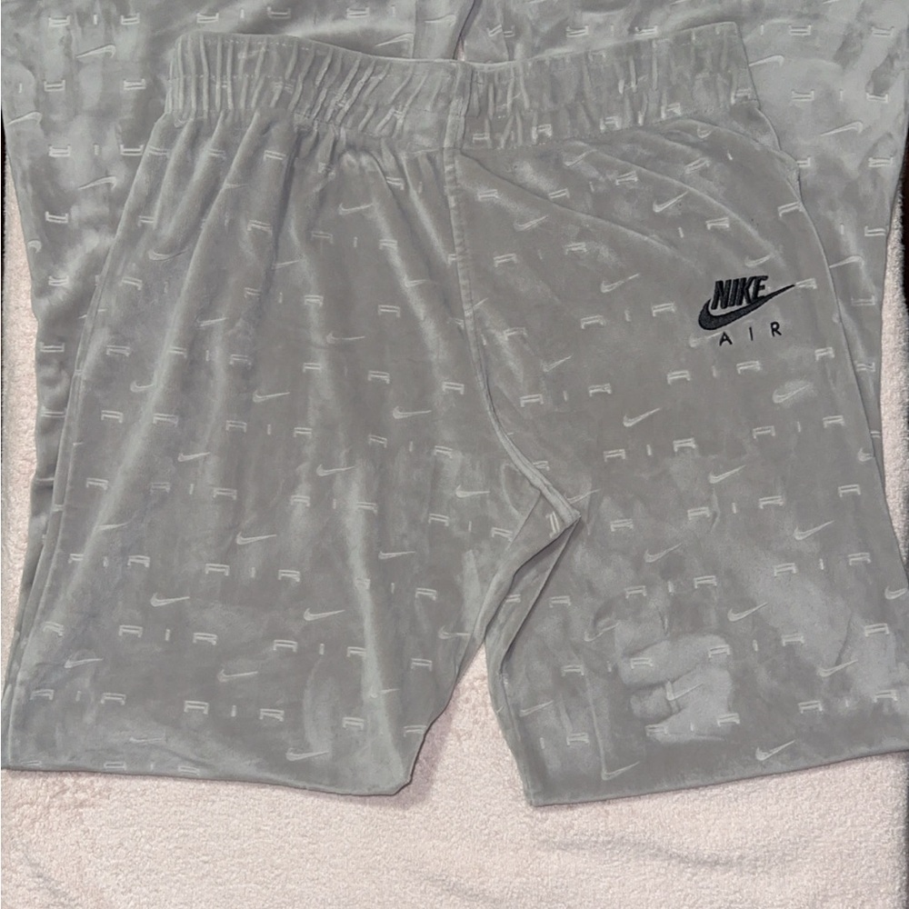 Nike Gray Track Pants Comfortable Joggers